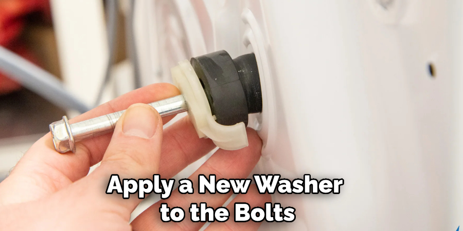 Apply a New Washer to the Bolts