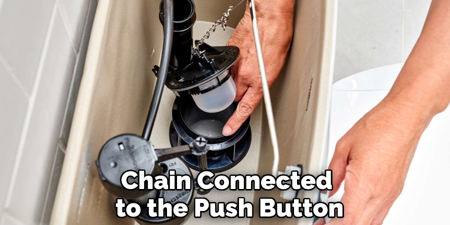 Chain Connected to the Push Button