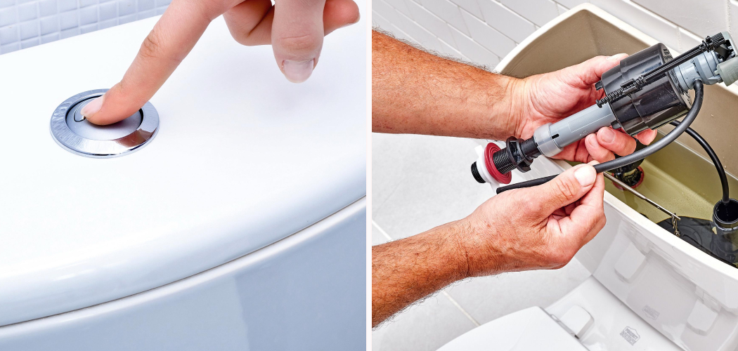 How to Fix Toilet Push Button