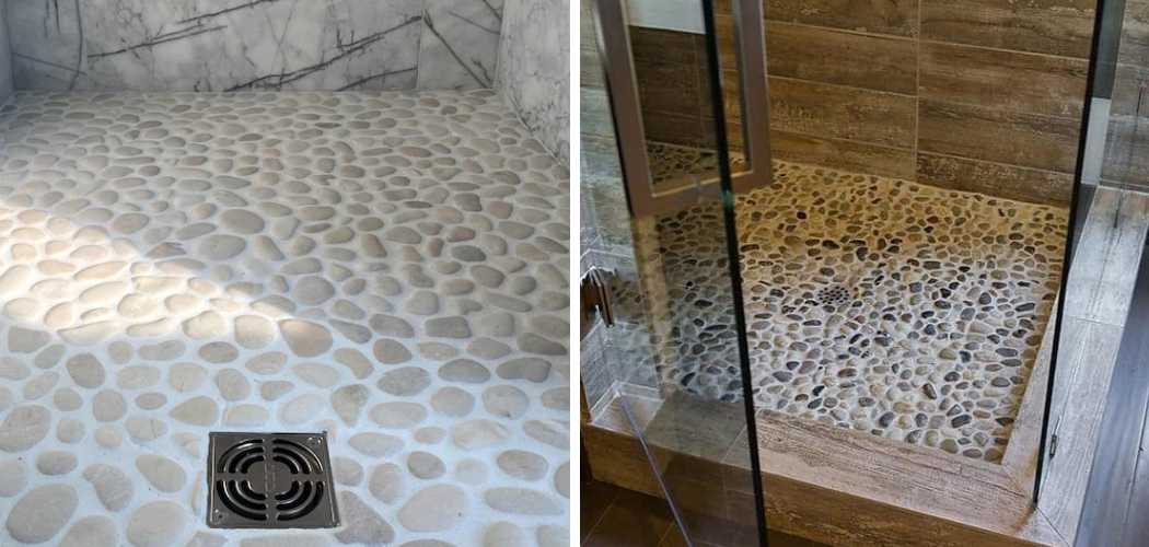 How to Fix Uneven Pebble Shower Floor