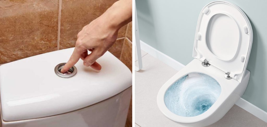 How to Flush a Toilet With No Water