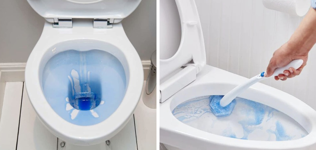 How to Remove Blue Stains From Toilet Seat