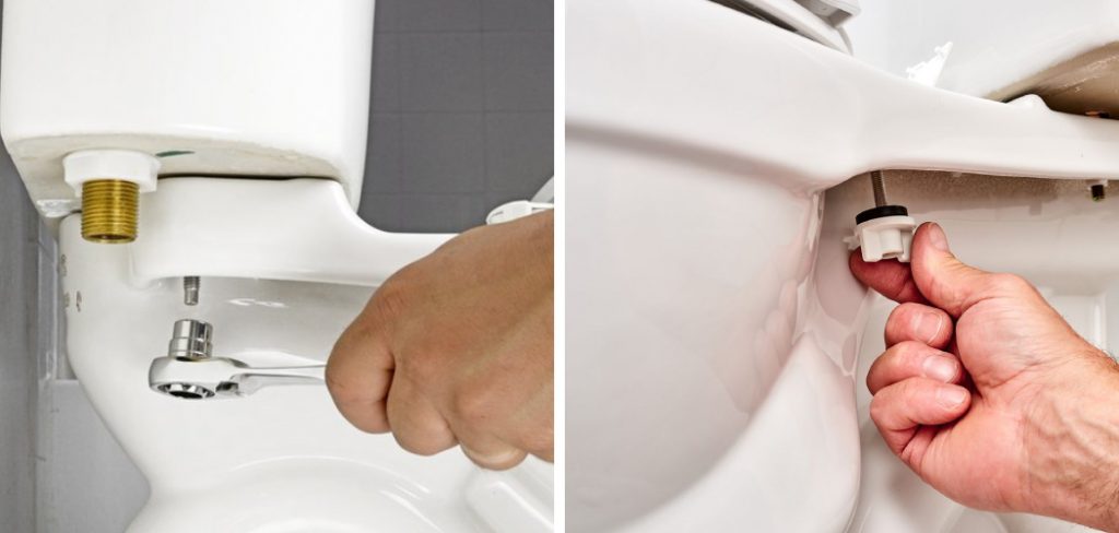 How to Tighten Toilet Tank Bolts