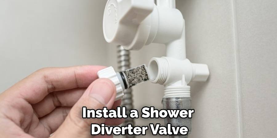 Install a Shower Diverter Valve