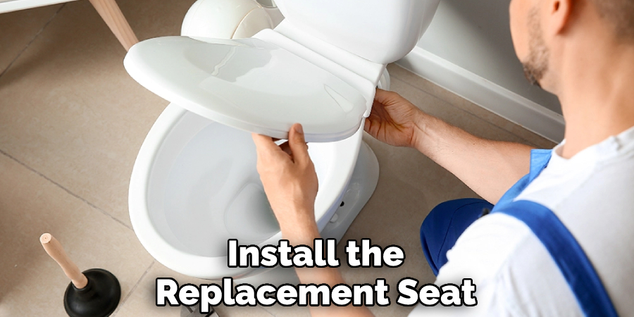 Install the Replacement Seat