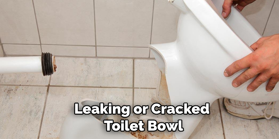 Leaking or Cracked Toilet Bowl