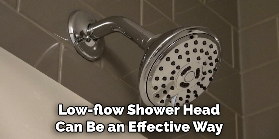 Low-flow Shower Head Can Be an Effective Way