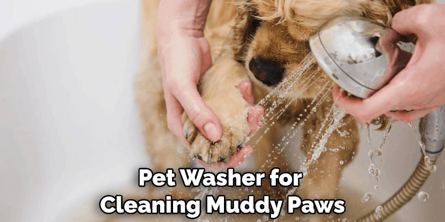 Pet Washer for Cleaning Muddy Paws