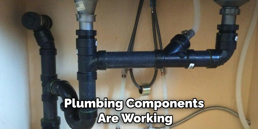 Plumbing Components Are Working