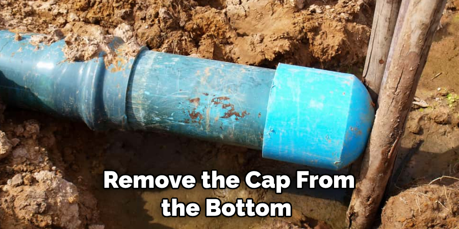 Remove the Cap From the Bottom