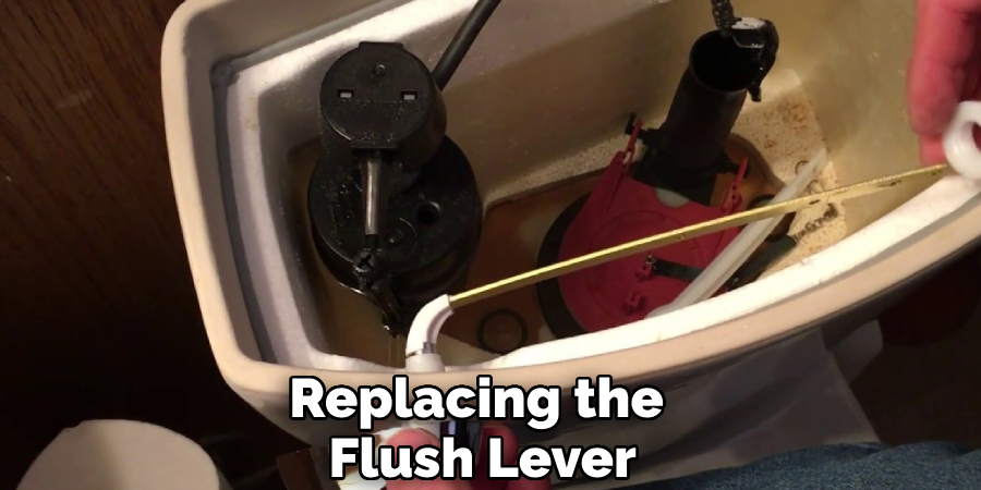 Replacing the Flush Lever