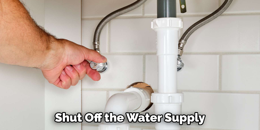 Shut Off the Water Supply