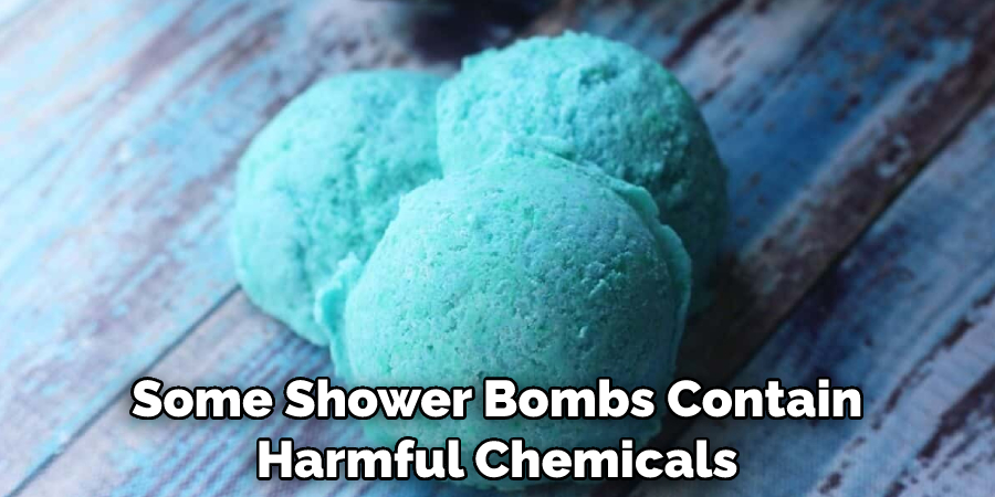 Some Shower Bombs Contain Harmful Chemicals