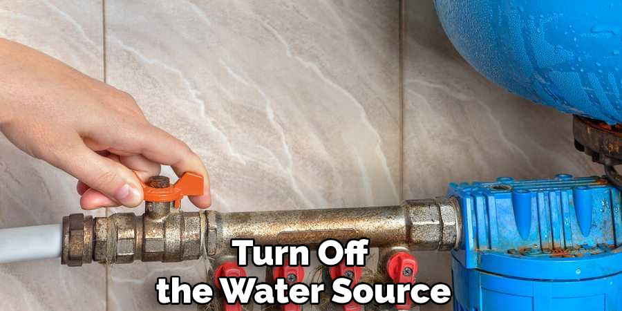 Turn Off the Water Source