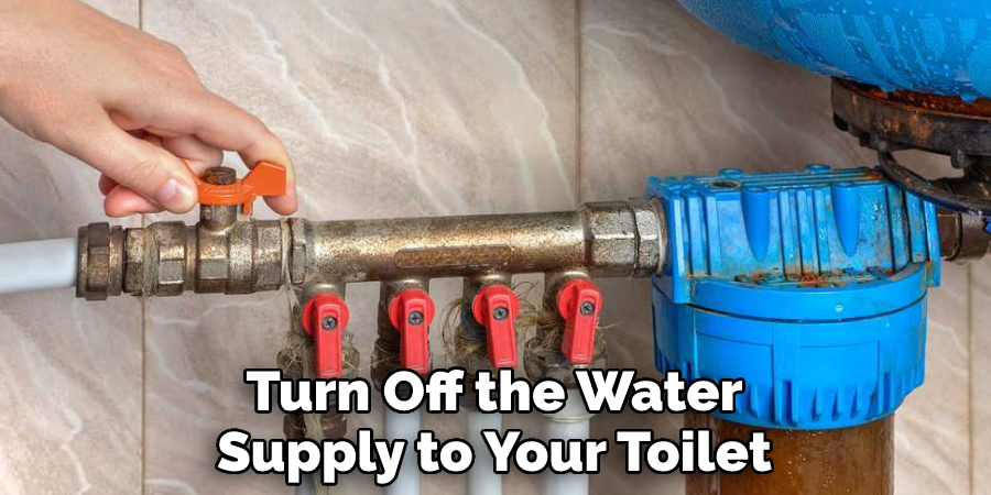 Turn Off the Water Supply to Your Toilet
