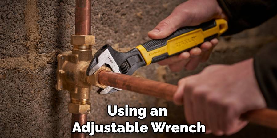 Using an Adjustable Wrench