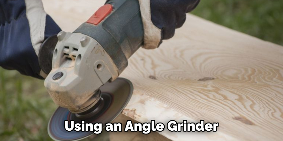 Using an Angle Grinder