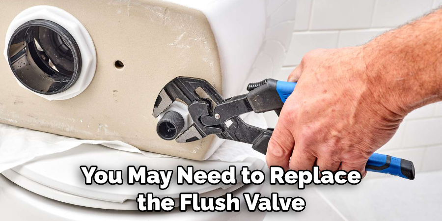 You May Need to Replace the Flush Valve