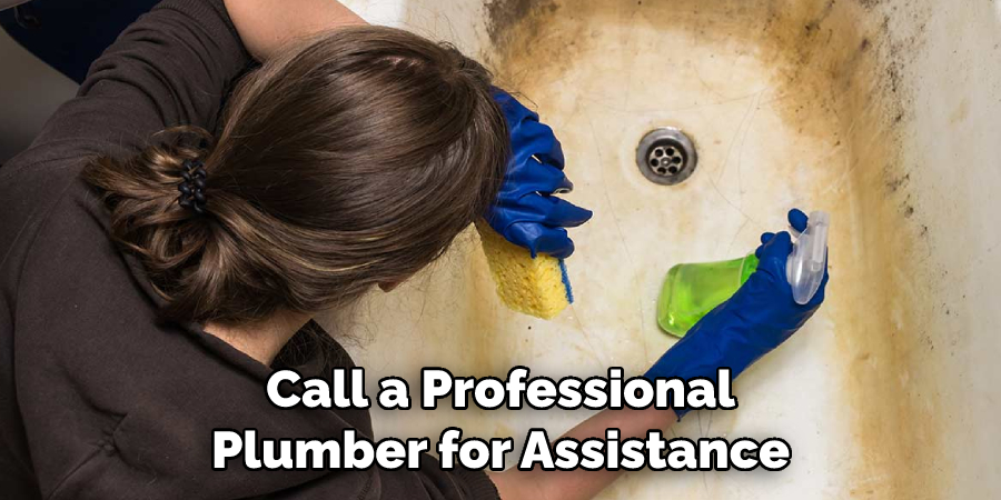 Call a Professional Plumber for Assistance