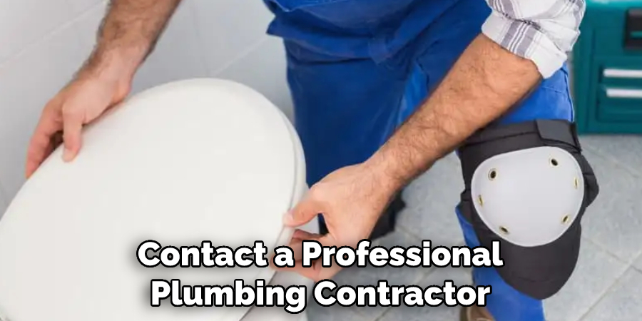 Contact a Professional Plumbing Contractor