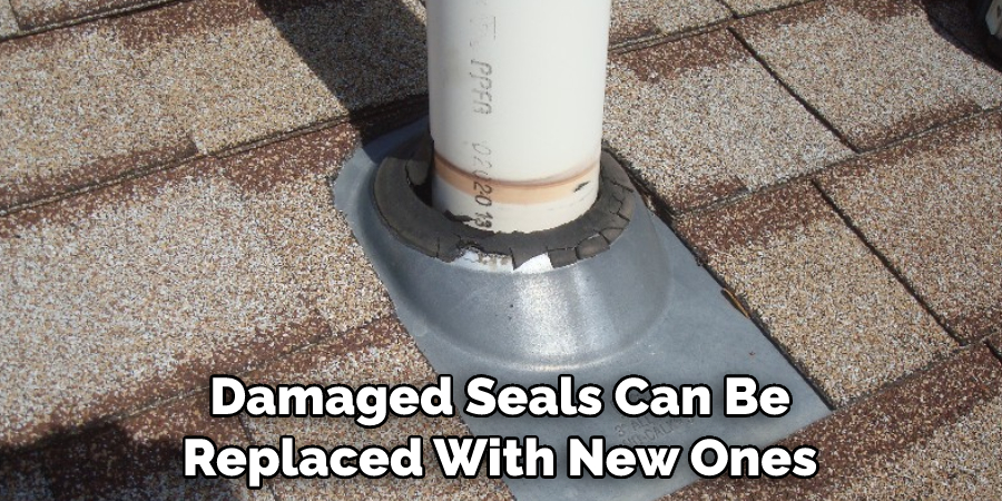 damaged seals can be replaced with new ones