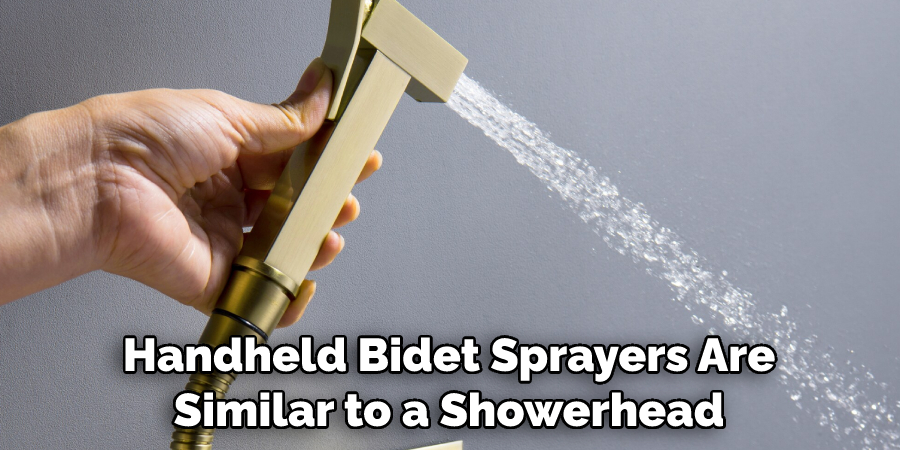 Handheld Bidet Sprayers Are Similar to a Showerhead