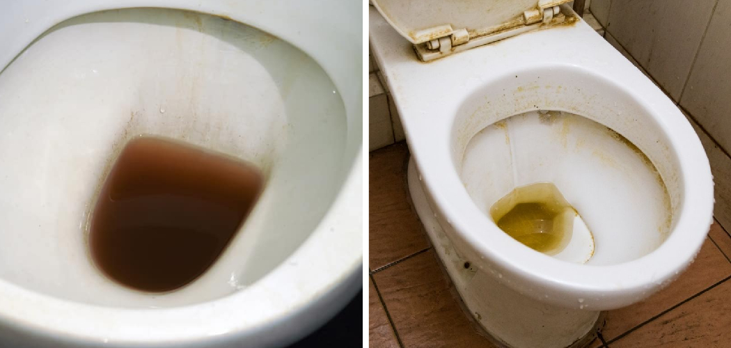 How to Fix Brown Toilet Water