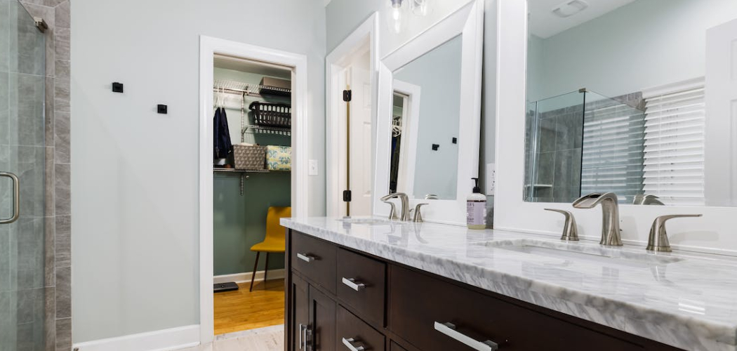 How to Paint a Bathroom Vanity Top