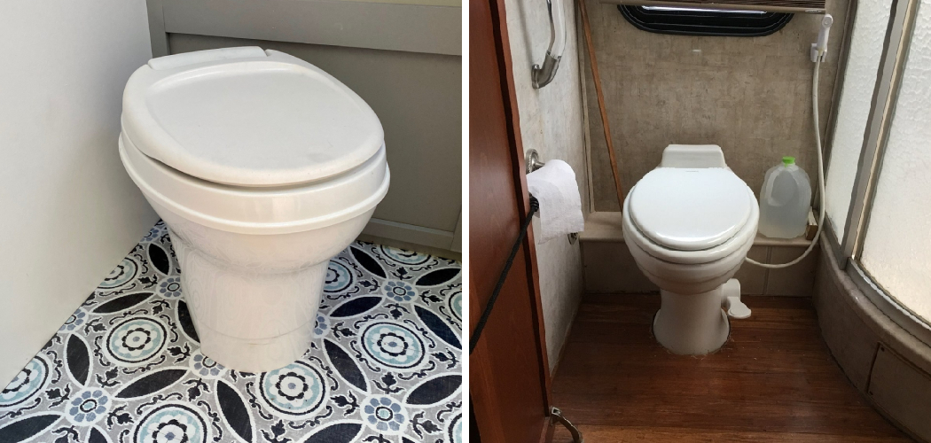 How to Put a Regular Toilet in A Camper