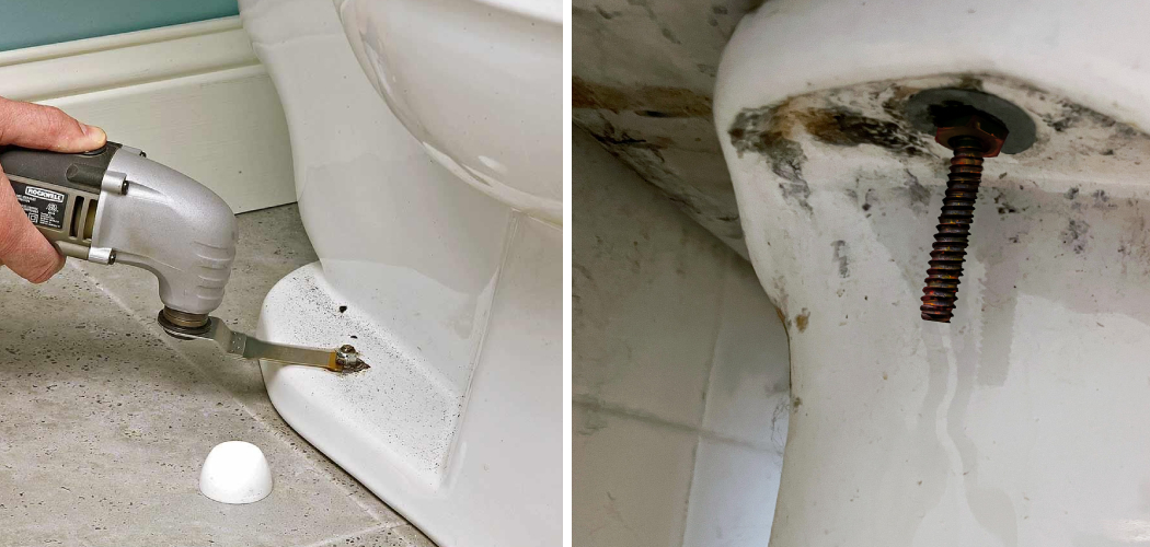 How to Remove Rusted Toilet Tank Bolts