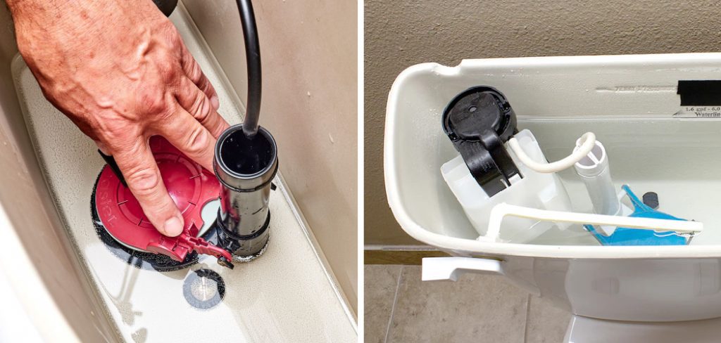How to Remove a Hard Plastic Toilet Flapper