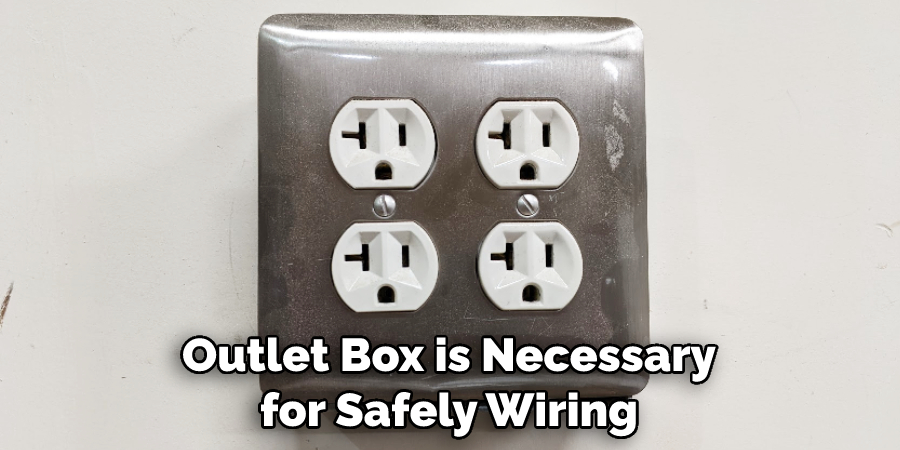 Outlet Box is Necessary
for Safely Wiring