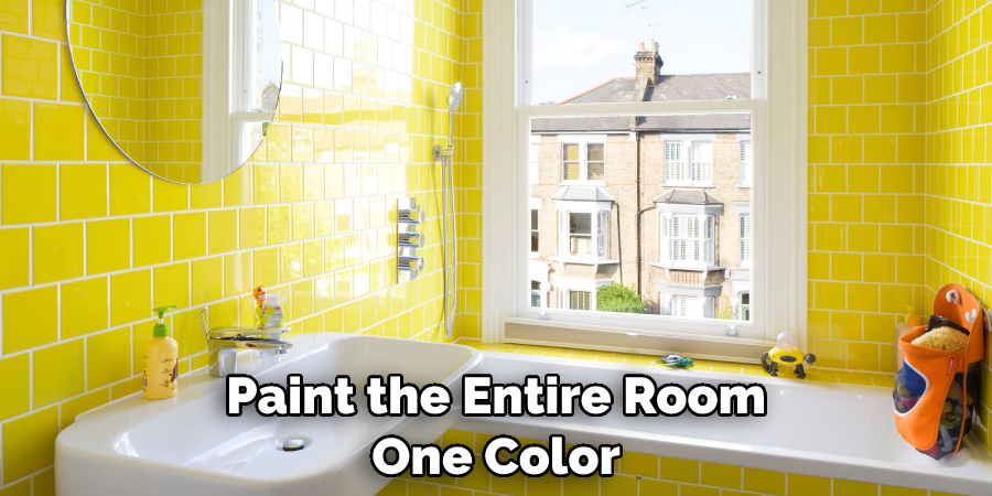 Paint the Entire Room One Color