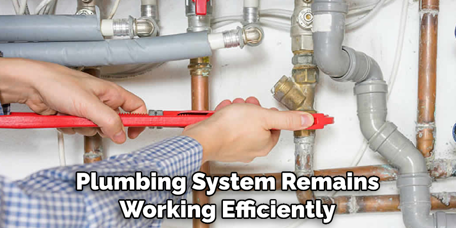 Plumbing System Remains Working Efficiently