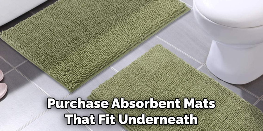 Purchase Absorbent Mats That Fit Underneath