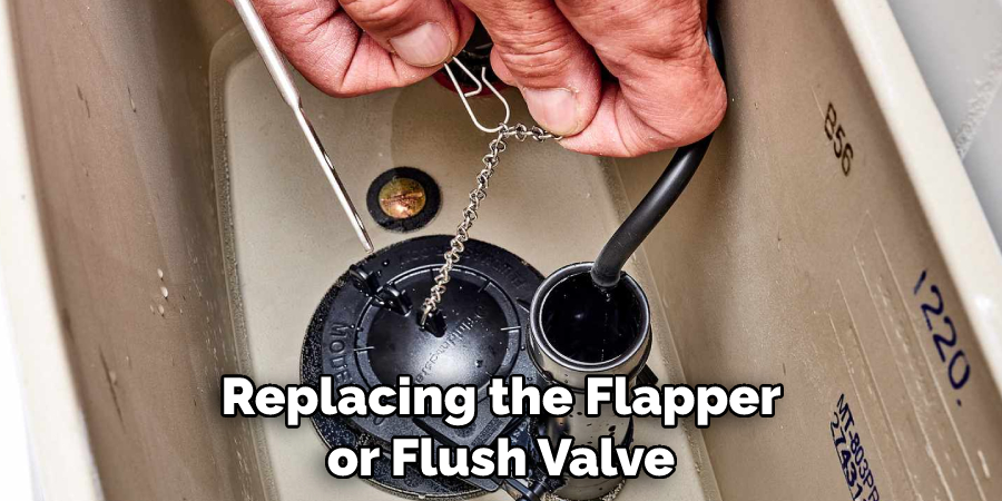 Replacing the Flapper or Flush Valve