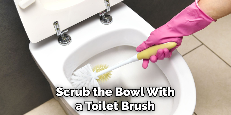 Scrub the Bowl With a Toilet Brush