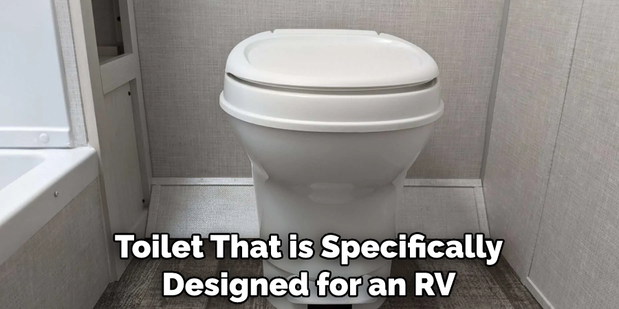 Toilet That is Specifically Designed for an RV