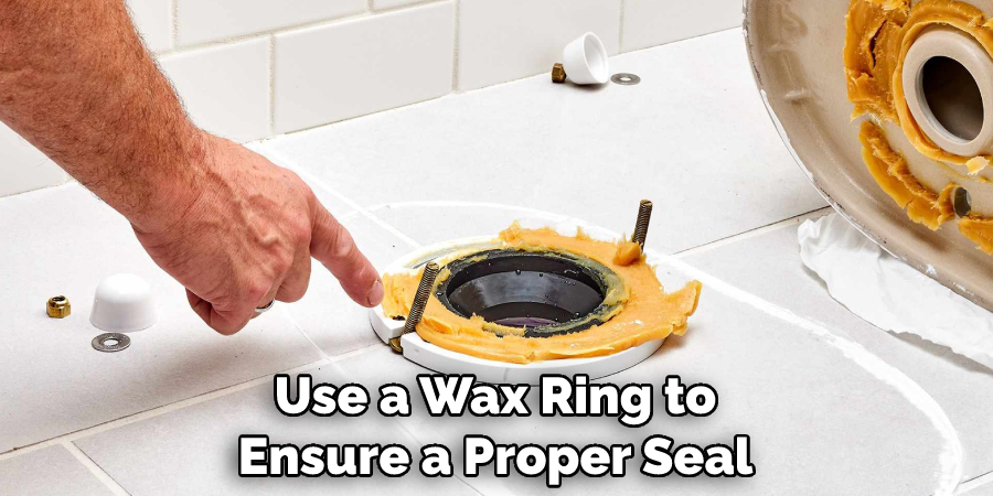 Use a Wax Ring to Ensure a Proper Seal