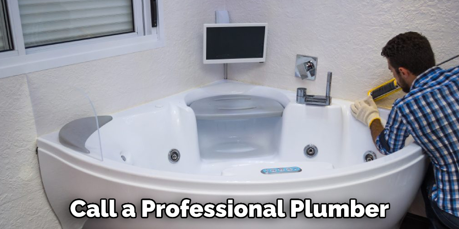 Call a Professional Plumber