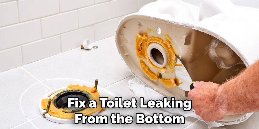 Fix a Toilet Leaking From the Bottom