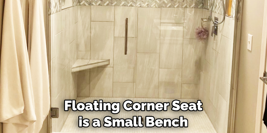 Floating Corner Seat is a Small Bench