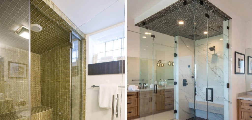 How to Build a Steam Shower Ceiling