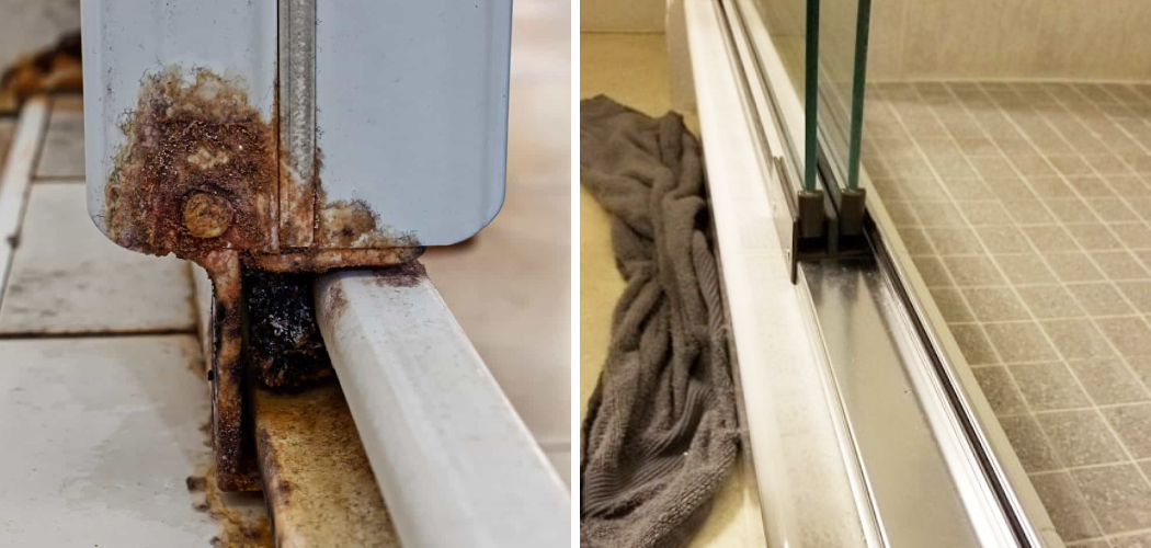 How to Clean Shower Door Tracks