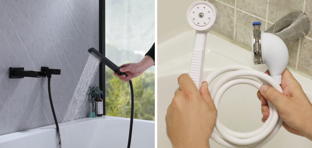 How to Convert Bathtub Faucet to Shower