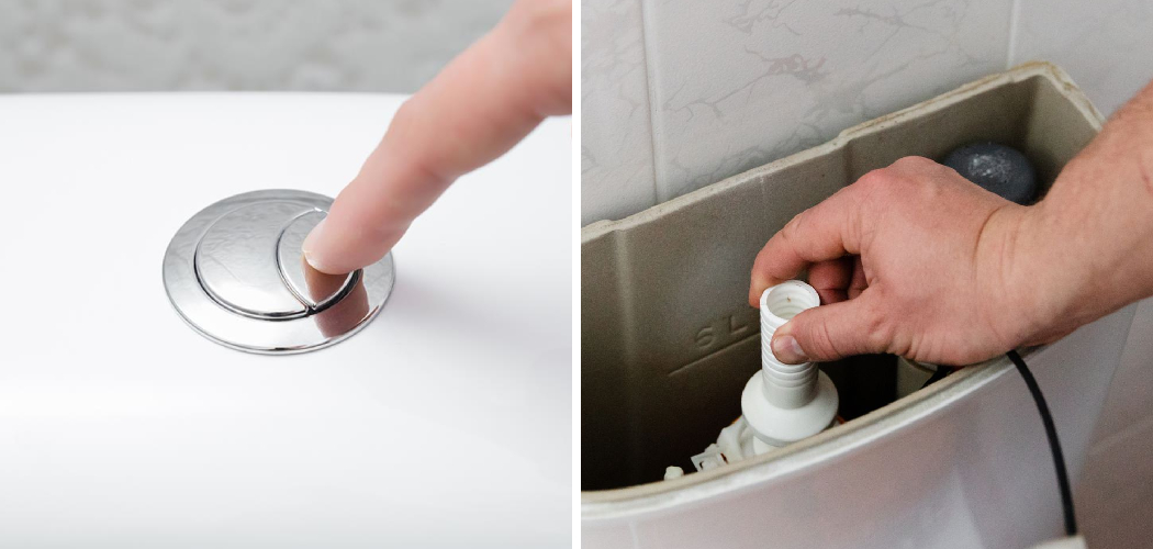 How to Fix Toilet Flush Button