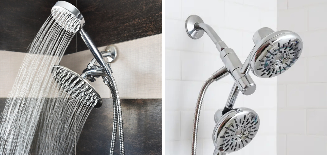 How to Install a Dual Shower Head With Handheld