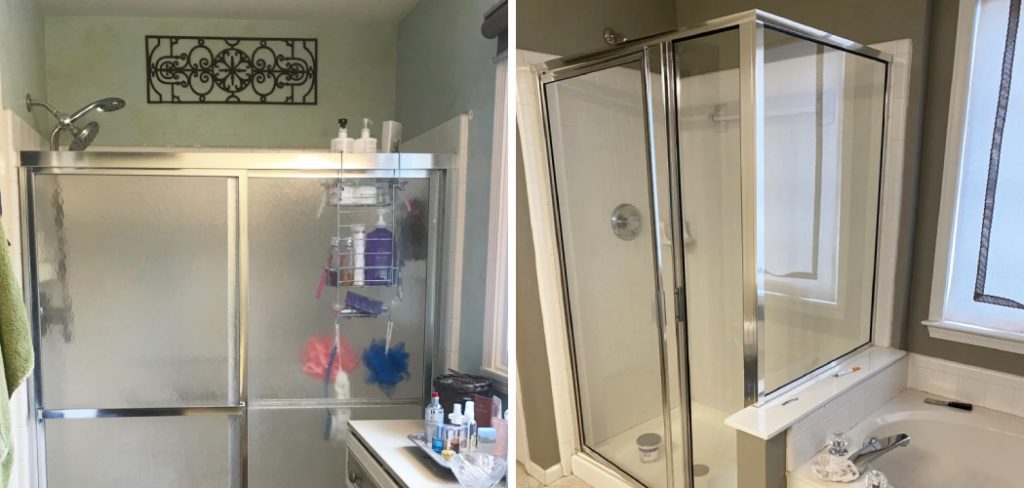 How to Paint Aluminum Shower Door Frame