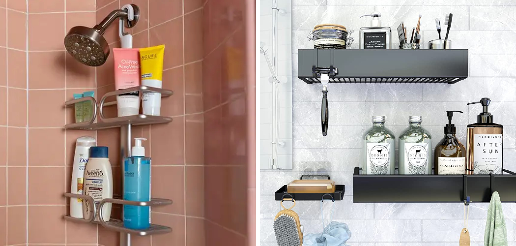 How to Remove Adhesive Shower Caddy