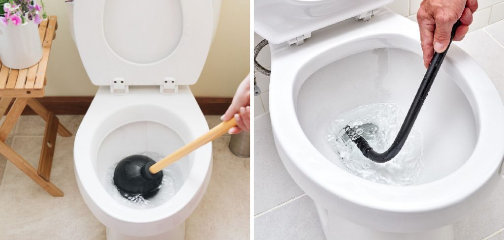 How to Unclog a Toilet When Something is Stuck